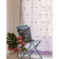 Prakriti Door Curtain ~ Mandala ~ Mauve