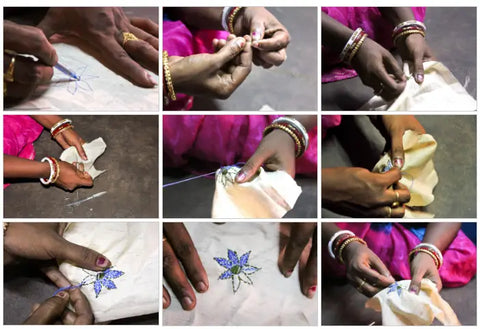 The art of bengal kantha embroidery | itokri