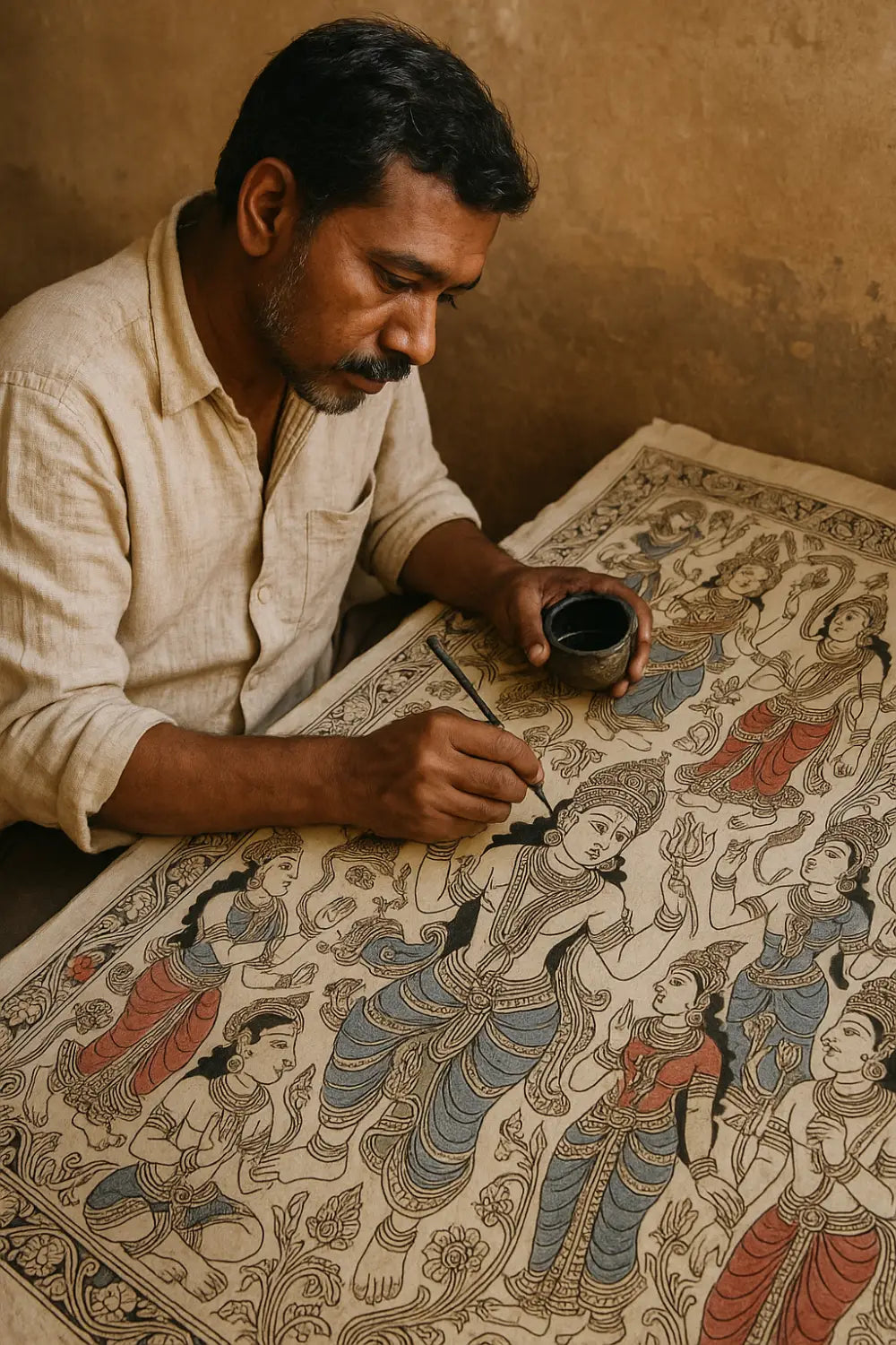 What is kalamkari? Discover the ancient indian art form