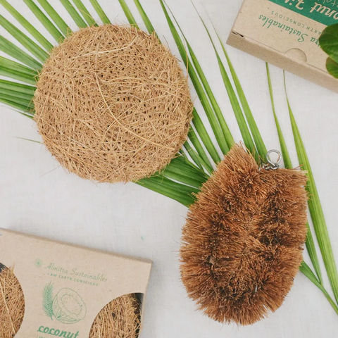 Coir Scrub and Vegetable Cleaner
