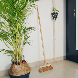 Handmade Coconut Fiber –Clean With Pride Indoor Sweeping Broom