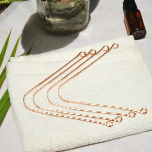Handmade Copper Tongue Cleaner – Pack Of 4