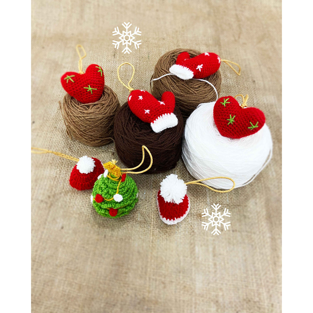 Handmade Crochet Christmas Decor Set-1