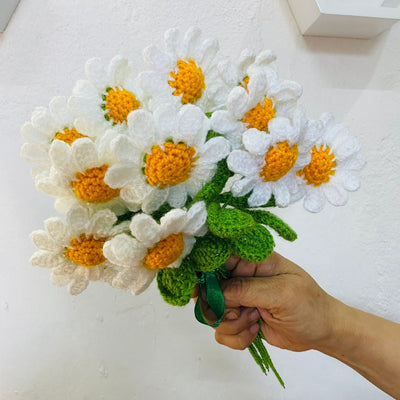 Handmade Flower Bunch Set Of 12 Daisy