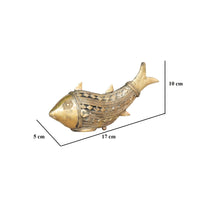 Dhokra Art Brass Metal Fish