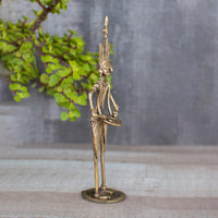 Dhokra Art Brass Metal Tribal Musician