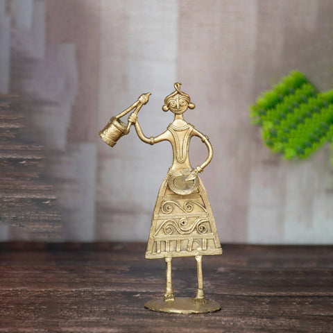 Dhokra Art Brass Metal Baul