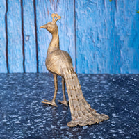 Dhokra Art Brass Metal Peacock