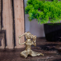 Dhokra Art Brass Metal Woman combing Hair