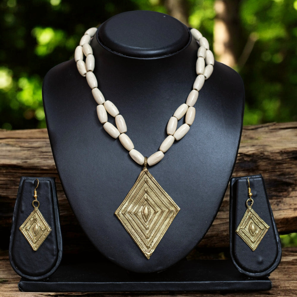 Dokra Necklace Set for Woman