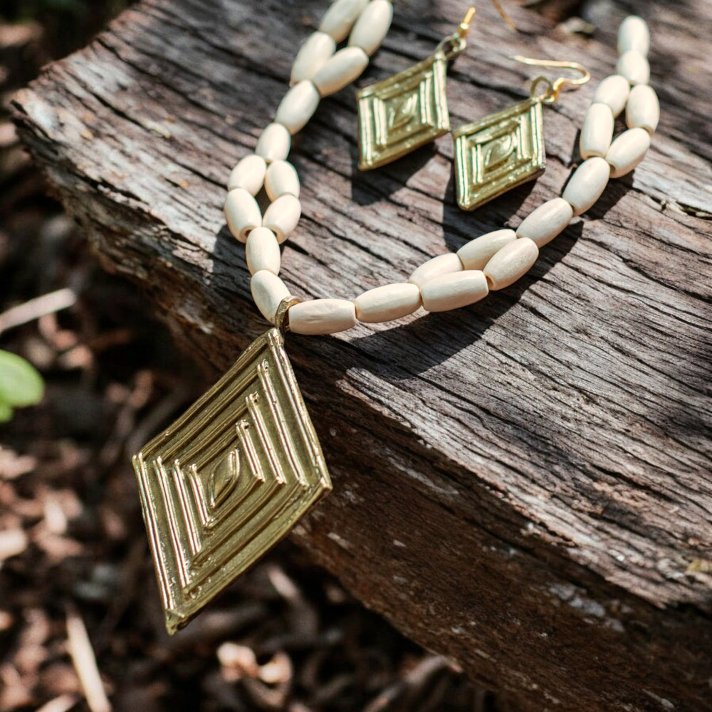 Dokra Necklace Set for Woman