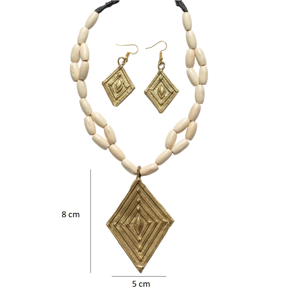 Dokra Necklace Set for Woman