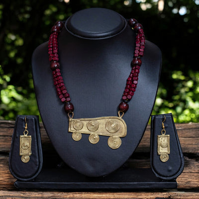 Dokra Necklace Set for Woman