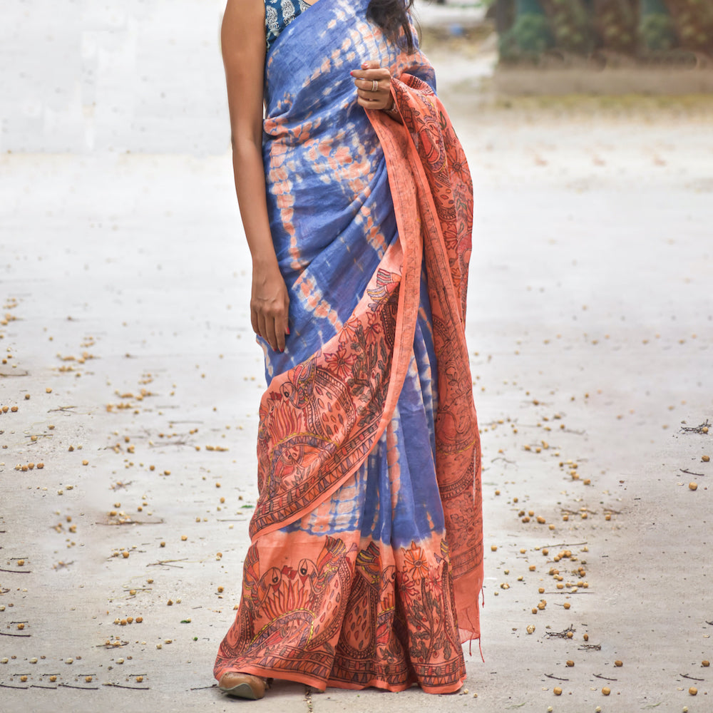 Madhubani Saree