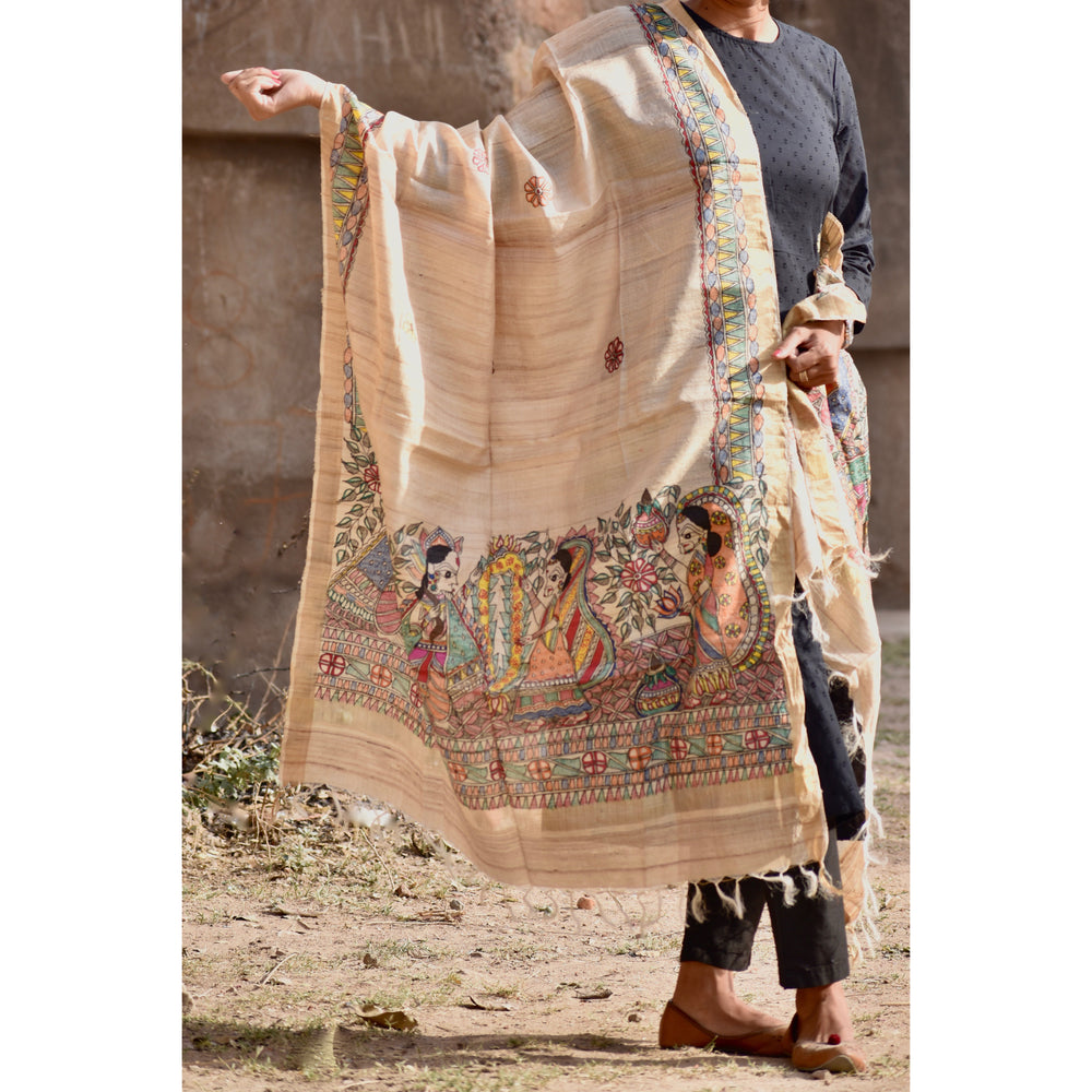 Madhubani Dupatta
