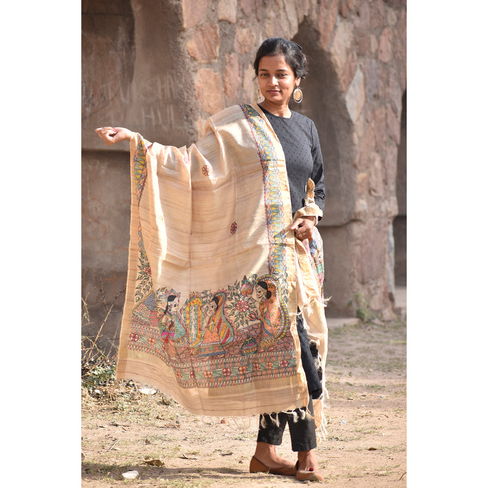 Madhubani Dupatta
