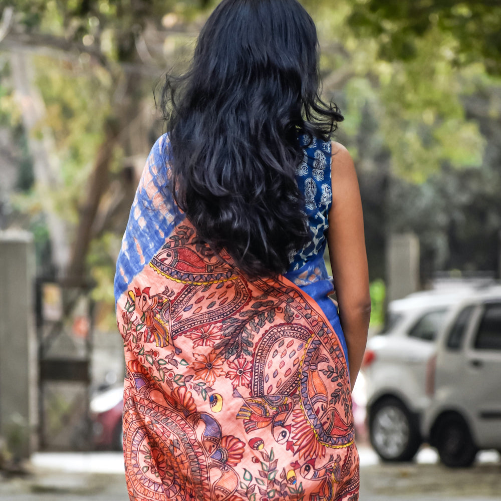 Madhubani Saree