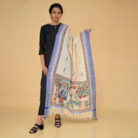 Madhubani Cotton Dupatta
