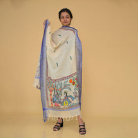 Madhubani Cotton Dupatta
