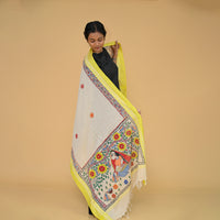 Madhubani Cotton Dupatta
