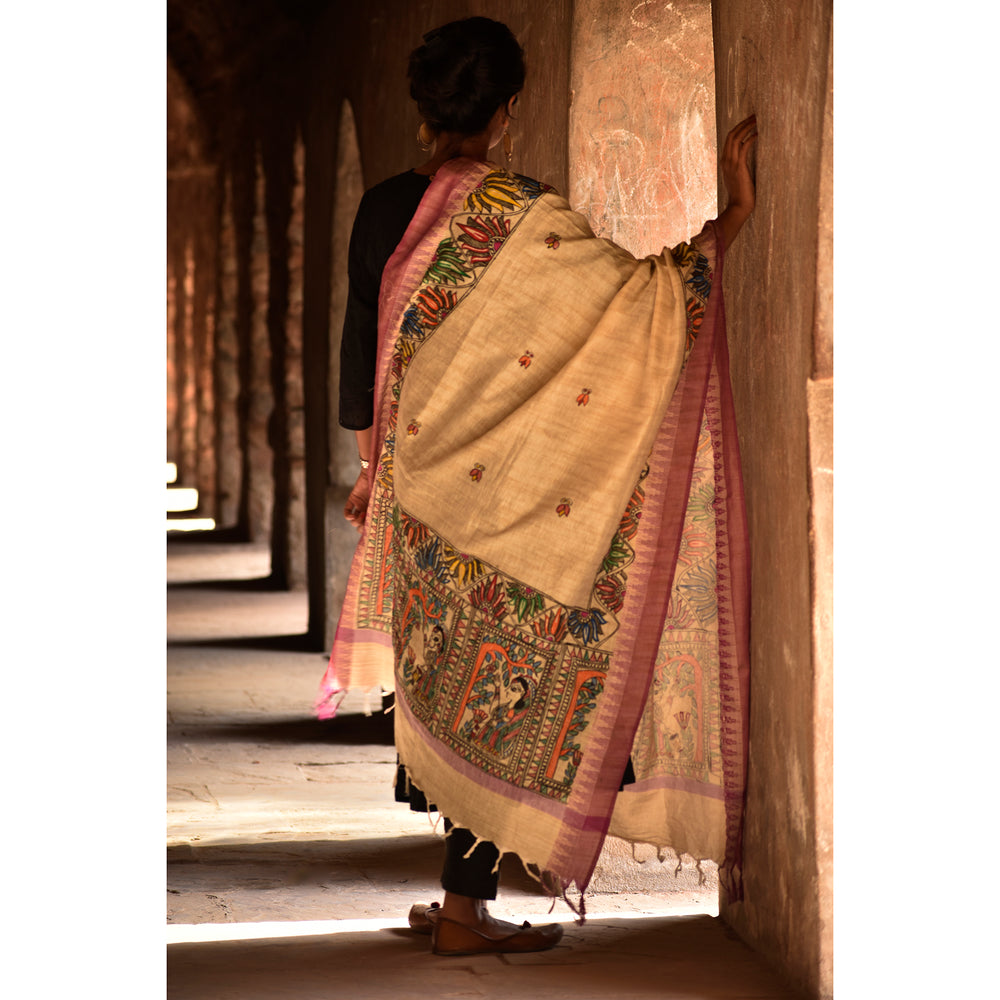 Madhubani Dupatta
