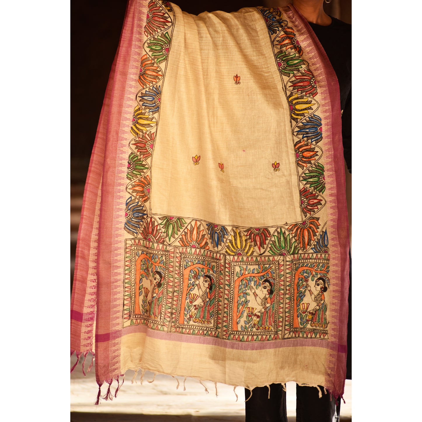 Madhubani Dupatta
