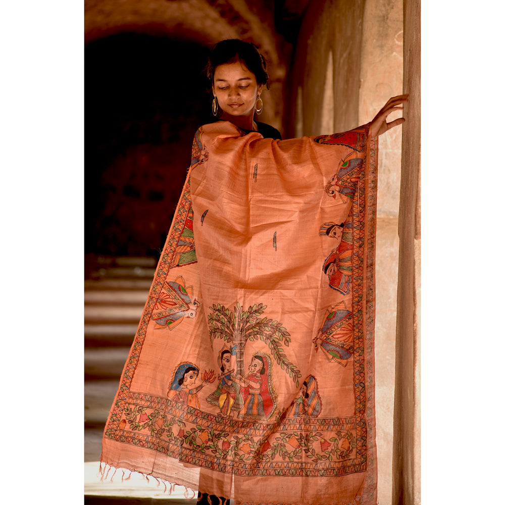 Madhubani Dupatta