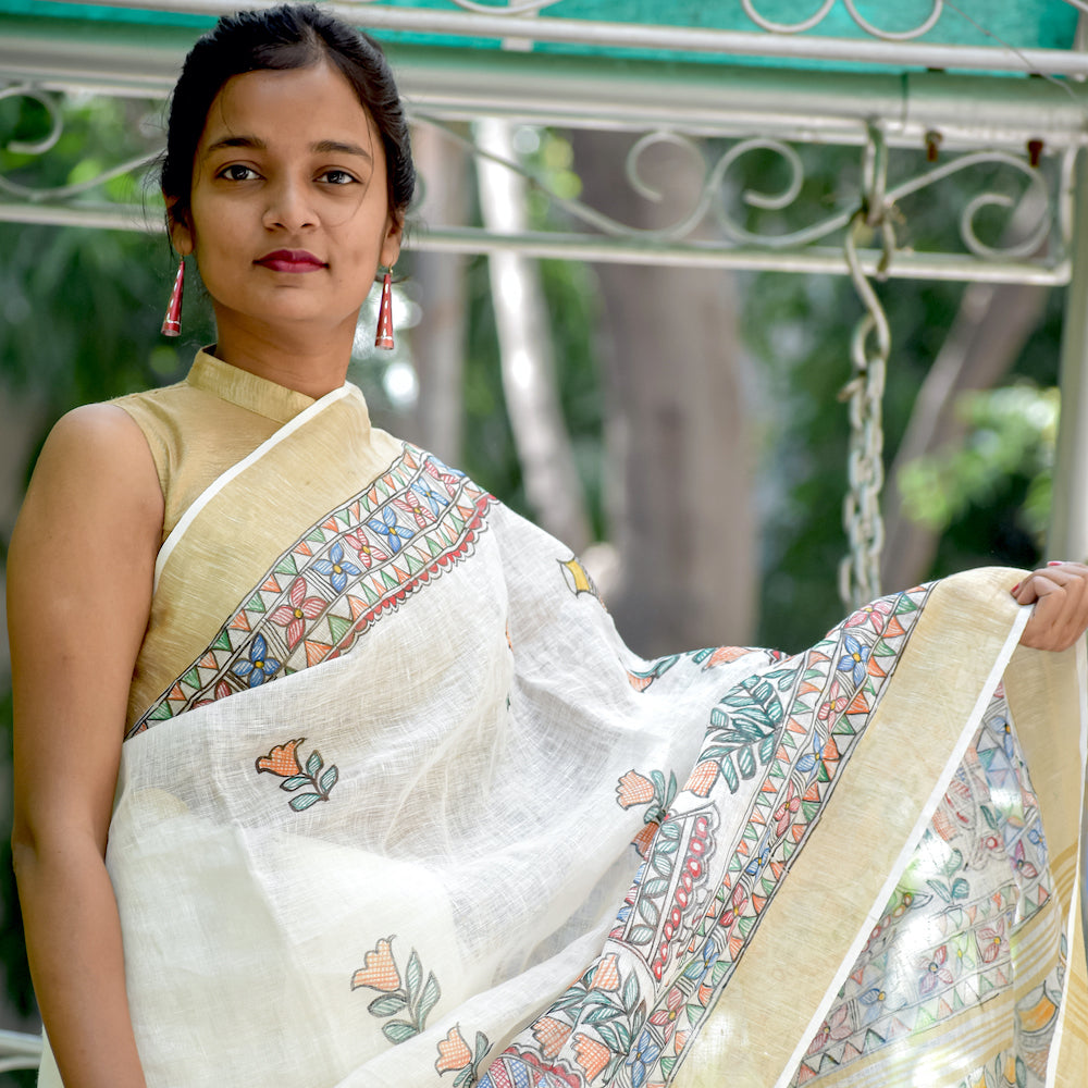 Madhubani Saree