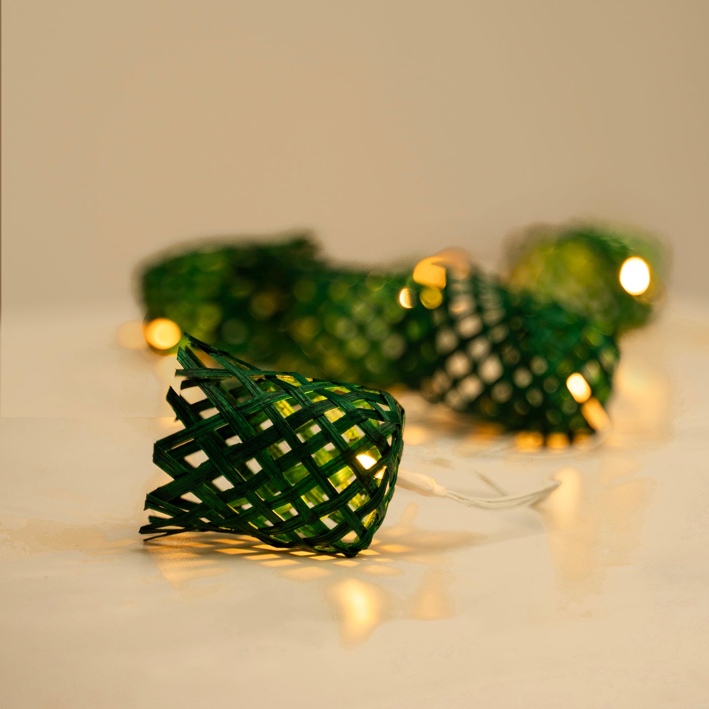 Handcrafted  Vine Bamboo String Light (3M)