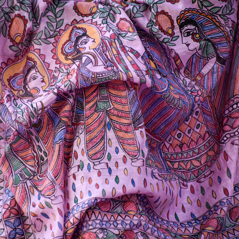 Madhubani Saree