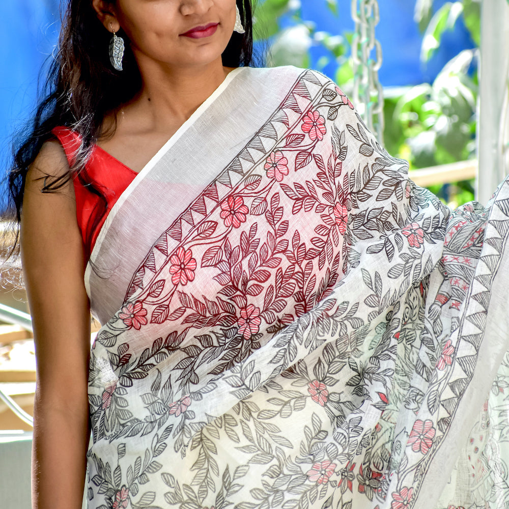 Madhubani Saree