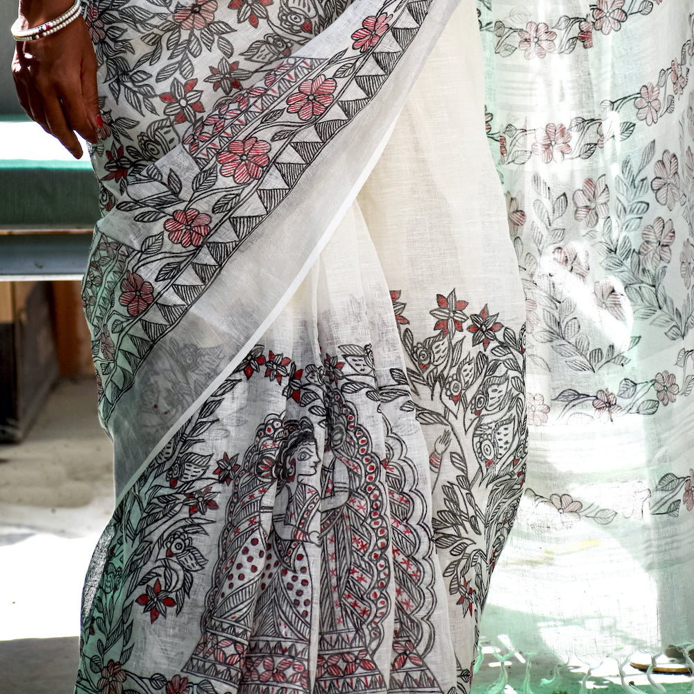 Madhubani Saree