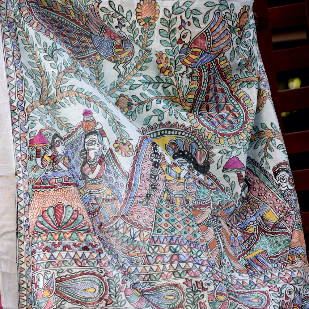 Madhubani Saree