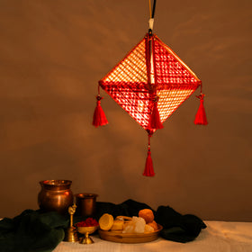 Greenkraft Jhoomar Handcrafted Bamboo Lantern for Home Decor 36