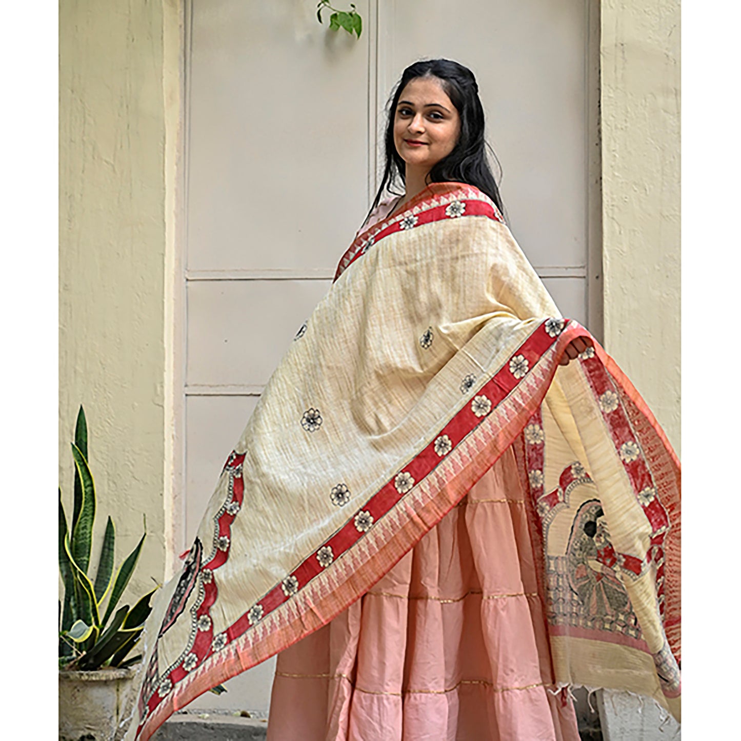 Madhubani Dupatta
