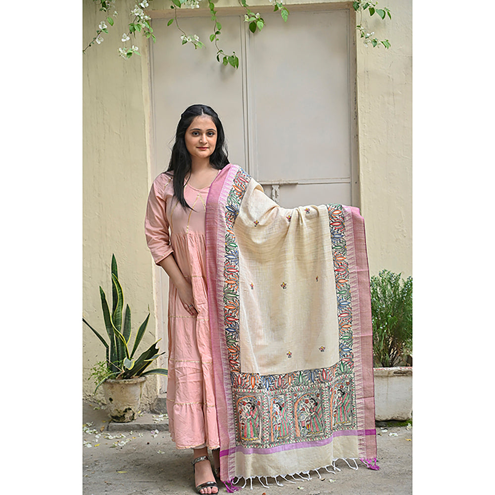 Madhubani Dupatta
