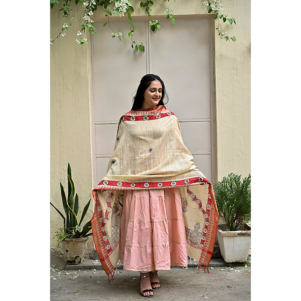 Madhubani Dupatta
