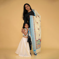 Madhubani Cotton Dupatta
