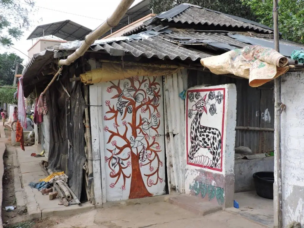 In a corner of bengal village that ’looks like an art