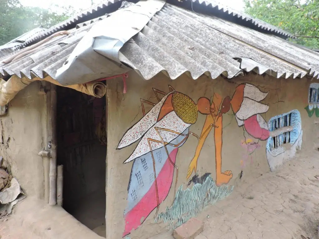 In a corner of bengal village that ’looks like an art