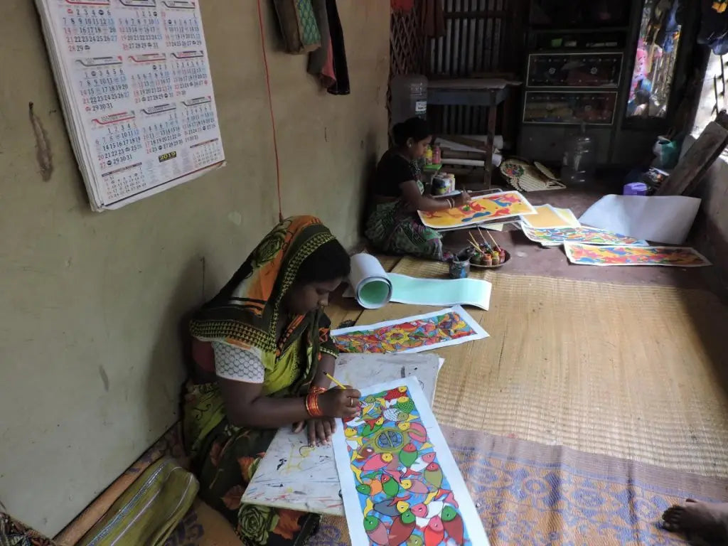 In a corner of bengal village that ’looks like an art