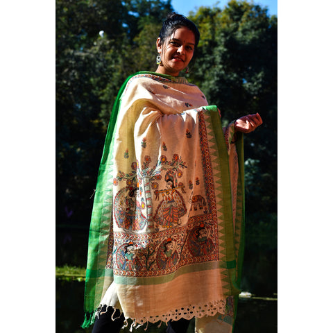 Madhubani Dupatta
