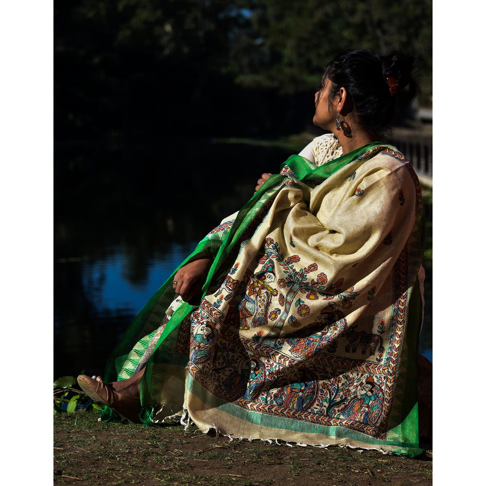 Madhubani Dupatta
