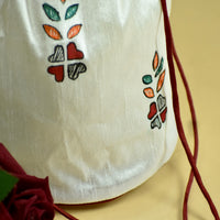 handpainted potli bag