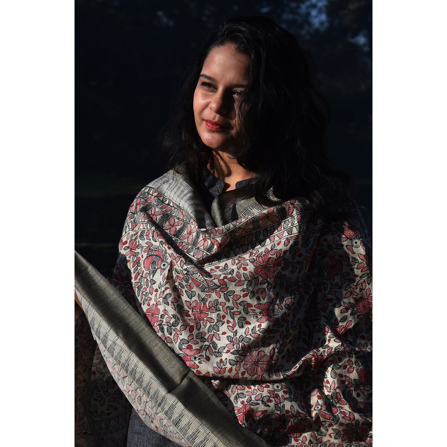 Madhubani Dupatta