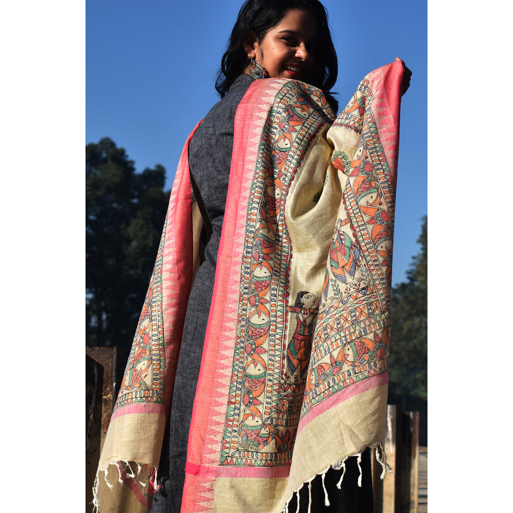 Madhubani Dupatta