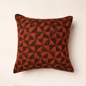  Bagru Block Printed Jute Cushion Cover (16 x 16 in) Online at iTokri.com