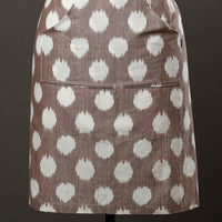 Pochampally Ikat Weave Cotton Apron with Pocket