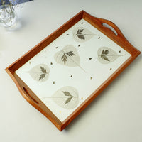 Wooden Tray with Handle