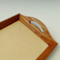 Wooden Tray with Handles